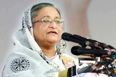 কোনো ষড়যন্ত্রের পরোয়া করি না: শেখ হাসিনা